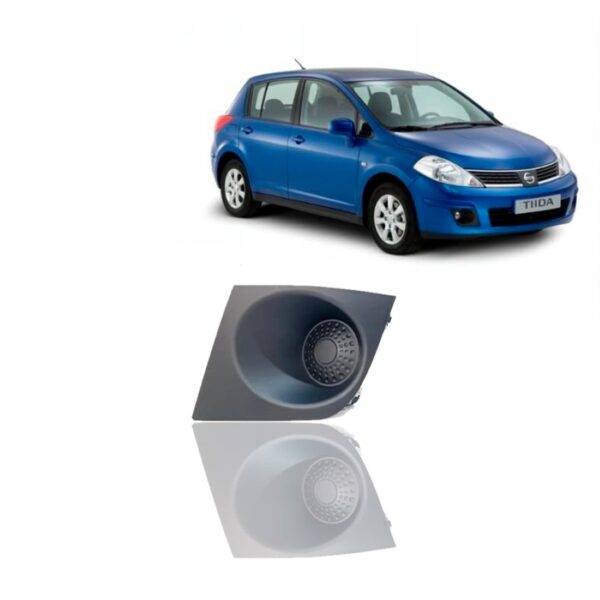 Moldura Milha Tiida 2011 2012a 2013 Fechada Sem Furo - Direito Passageiro