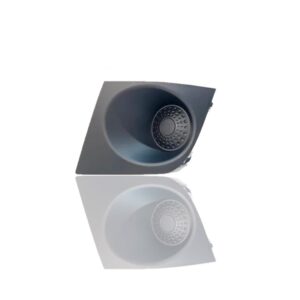 Moldura Milha Tiida 2011 2012a 2013 Fechada Sem Furo - Direito Passageiro