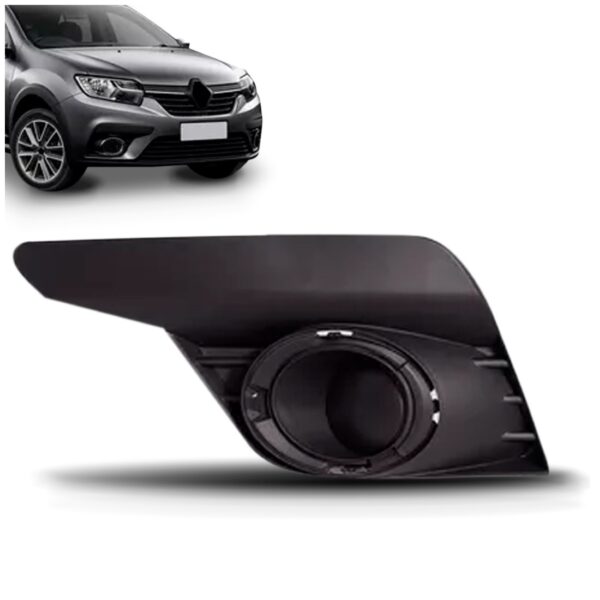 Moldura Do Farol De Milha Sem Furo Sandero 2020 2021 2022 Lado Esquerdo