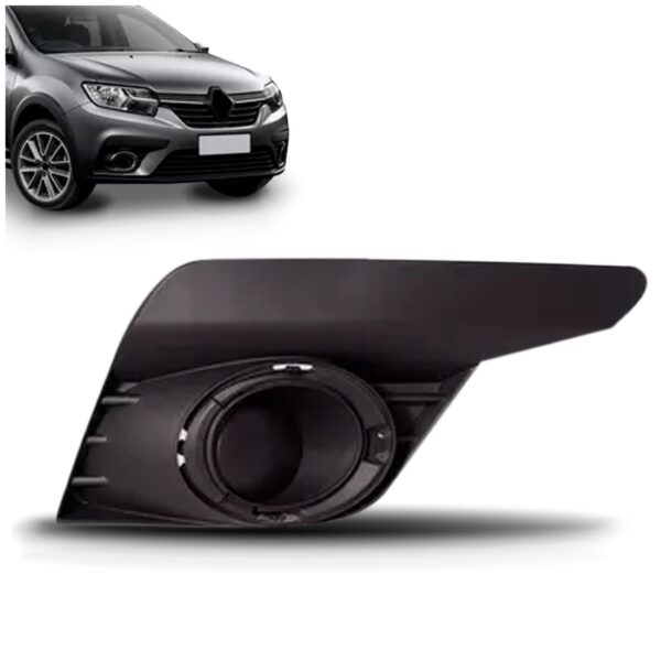 Moldura Do Farol De Milha Sem Furo Sandero 2020 2021 2022 Lado Direito