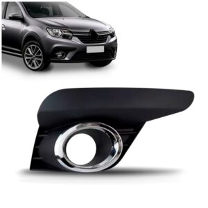 Moldura Farol De Milha Cromado Sandero 2020 2021 2022 Lado Direito