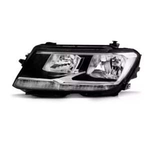 Farol Tiguan 17 18 19 2020 21 Elétrico Com Led Drl 1ª Linha Esquerdo/motorista