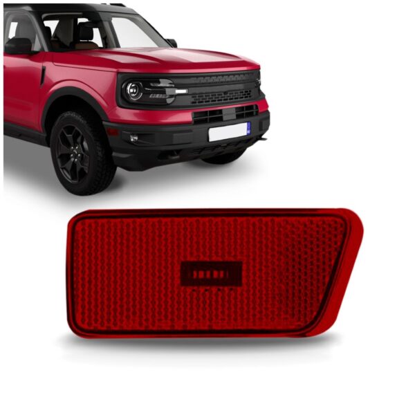 Lanterna Sinaleira Lateral Vermelho Bronco 21 E 22 1ª Linha Esquerda Motorista