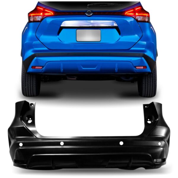 Envolvente Traseiro Kicks 2021 A 2022 Com Furo Sensor