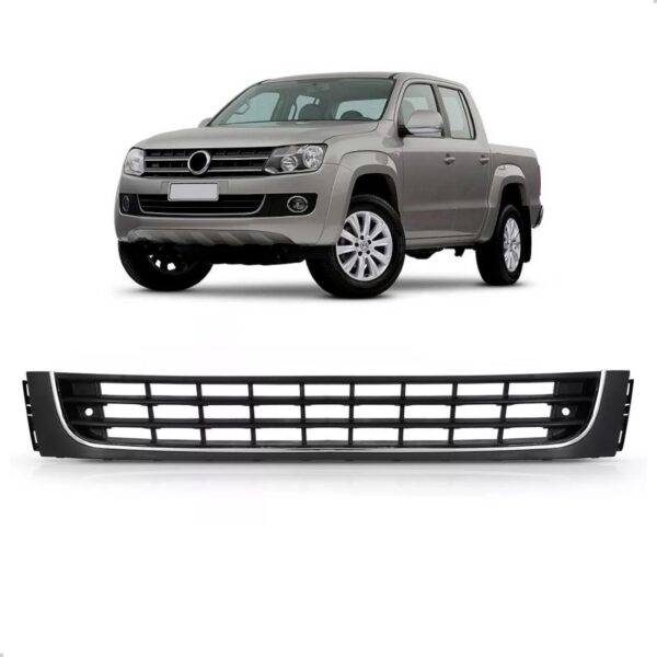 Grade Inferior Parachoque Amarok 2013 2014 15 2016 1a Linha Plástico