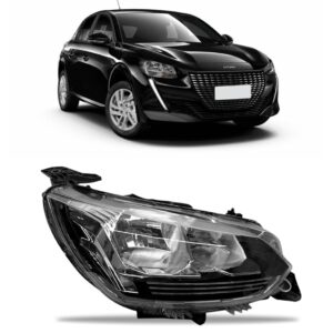 Farol Peugeot 208 Allure Active E Like 20 21 22 23 1ª Linha - Direito/passageiro