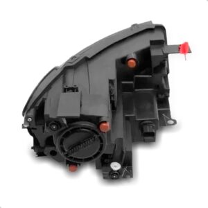 Farol Compass 2017 A 2021 Eletrico Com Motor Com Xenon E Led Lado Esquerdo