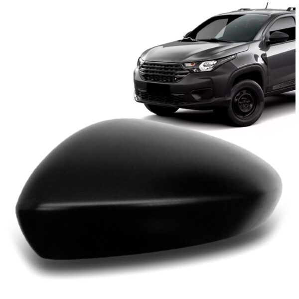 Capa Do Retrovisor Strada 2020 A 2026 Sem Furo Pisca Le