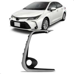 Moldura Milha Corolla 2020 A 2022 C/moldura Cinza Ld Cinza Direito