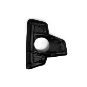 Moldura Milha Hilux Cs Chassi 2018 2019 2020 Black Piano Lado Esquerdo