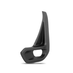 Moldura Milha Hilux Pick-up 2021 A 2023 Preto Com Furo Milha Esquerdo Pronto Para Pintura