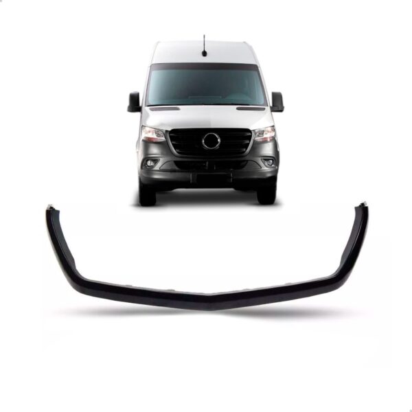 Moldura Grade Radiador Sprinter 2020 A 2024 Preto