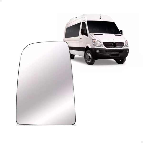 Lente Retrovisor Sprinter 2012 A 2016 Com Aquecimento Lado Esquerdo