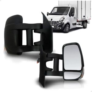 Retrovisor Eletrico Master Chassi 13 A 2017 Sinaleira Longo Lado Direito