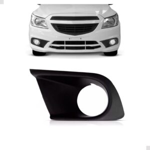 Moldura Milha Onix 2017 2018 2019 Com Furo Lado Esquerdo