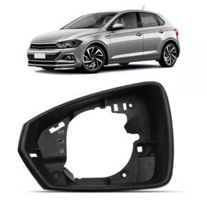 Aro Retrovisor Polo E Virtus 17 18 19 A 21 C/ Furo Sinaleira Lado Esquerdo