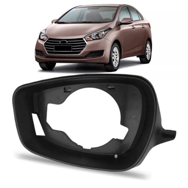 Aro Retrovisor Hb20 12 13 14 15 16 A 2019 Com Furo Sinaleira Lado Esquerdo