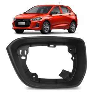 Aro Retrovisor Onix Hatch Sedan Plus 2020 2021 2022 2023 Lado Esquerdo
