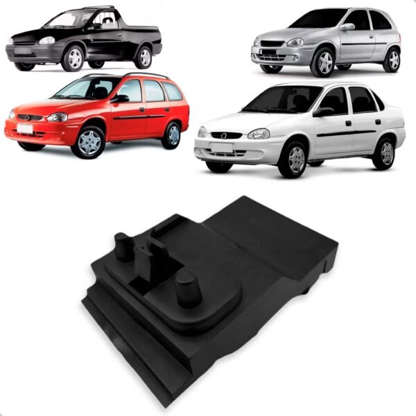 Guia Suporte Parachoque Corsa Classic 2003 A 2010 Dianteiro Lado Esquerdo