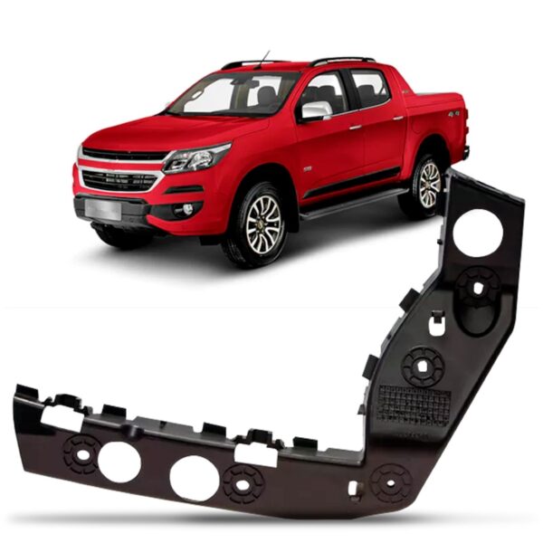Guia Parachoque Dianteiro S10 Ltz High Country 2017 A 2020 Lado Esquerdo
