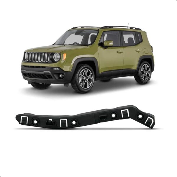 Guia Parachoque Dianteiro Renegade 2015 2016 2017 A 2023 Lado Esquerdo