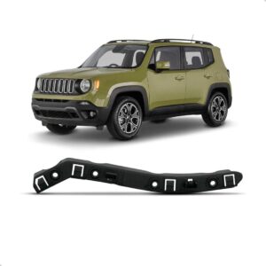 Guia Parachoque Dianteiro Renegade 2015 2016 2017 A 2023 Lado Direito