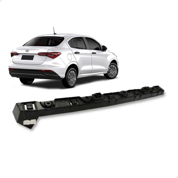 Guia Parachoque Traseiro Cronos 2017 A 2023 Lado Esquerdo