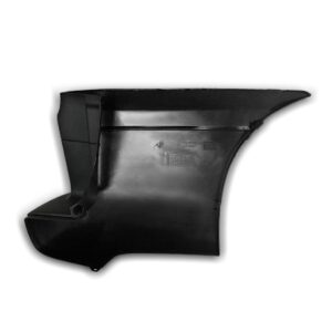 Ponteira Parachoque Traseiro Doblo Ex Elx Hlx  2001 A 2009 Lado Esquerdo