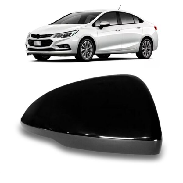 Capa Retrovisor Cruze Lt Ltz 2017 A 2024 Com Furo Pisca Lado Direito