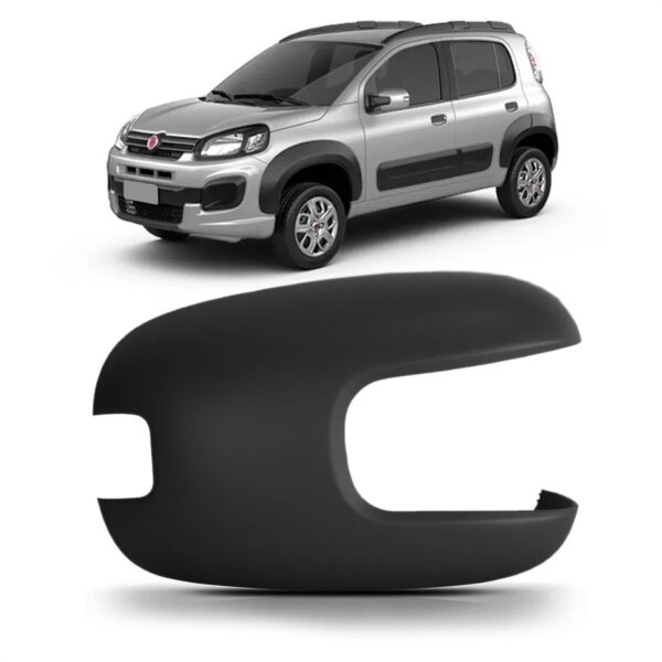 Capa Retrovisor Uno 15 16 17 18 19 A 22 23 C/ Furo Sinaleira Lado Direito