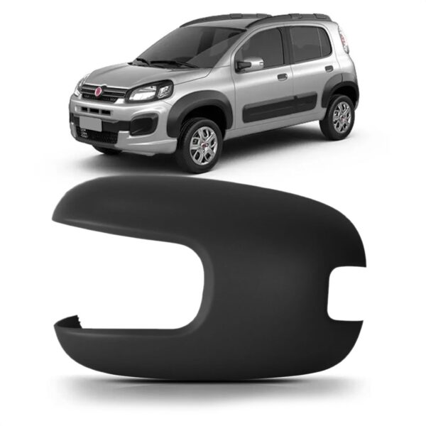 Capa Retrovisor Uno 15 16 17 18 19 A 22 23 C/ Furo Sinaleira Lado Esquerdo