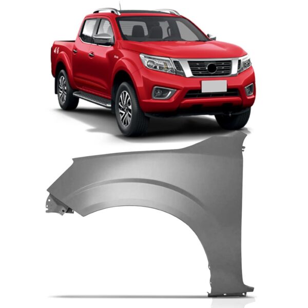 Paralama Para Nissan Frontier 2020 2021 2022 2023 S/ Furo Lado Esquerdo