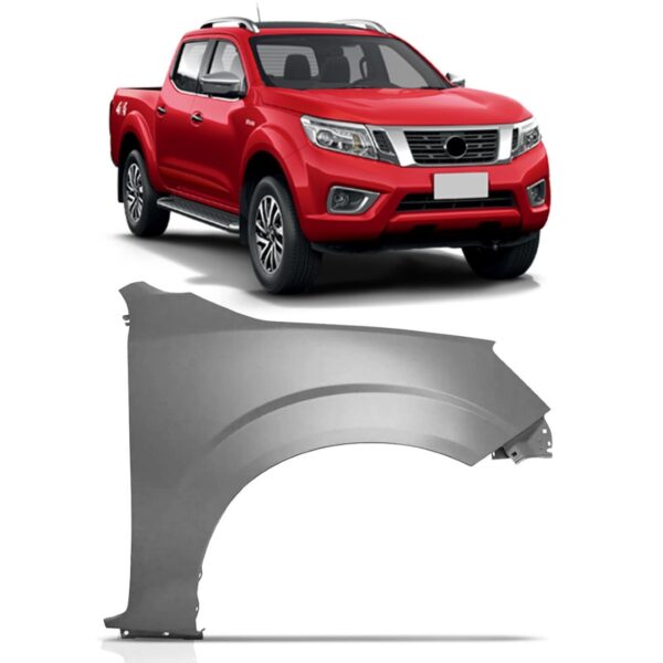 Paralama Para Nissan Frontier 2020 2021 2022 2023 S/ Furo Lado Direito