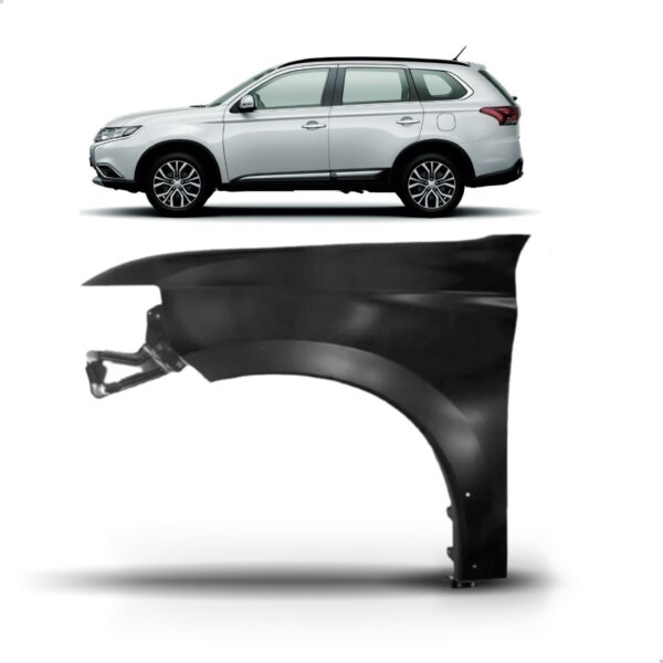 Paralama Outlander 2016 2017 2018 2019 2020 Lado Esquerdo