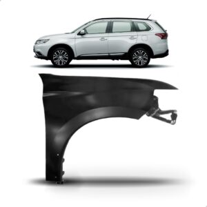 Paralama Outlander 2016 2017 2018 2019 2020 Lado Direito