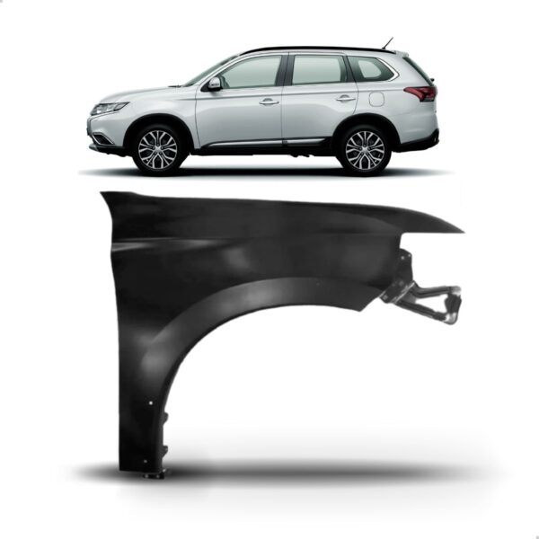 Paralama Outlander 2016 2017 2018 2019 2020 Lado Direito