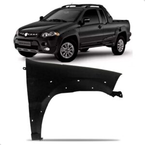 Paralama Strada Adventure 2009 A 2014 Com Furo Moldura Lado Direito