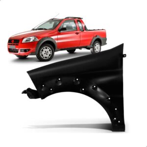 Paralama Para Fiat Strada Working 2009 A 2014 Lado Esquerdo