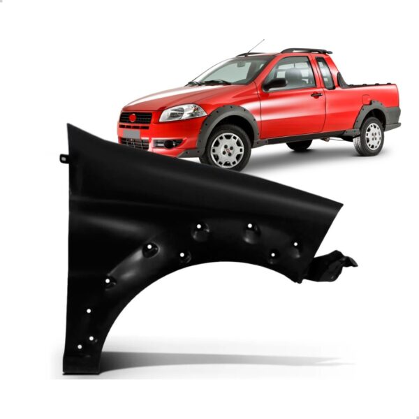 Paralama Para Fiat Strada Working 2009 A 2014 Lado Direito