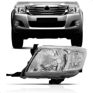 Farol Para Toyota Hilux 12 13 14 15 Pick-up Manual 1ª Linha Esquerdo/motorista