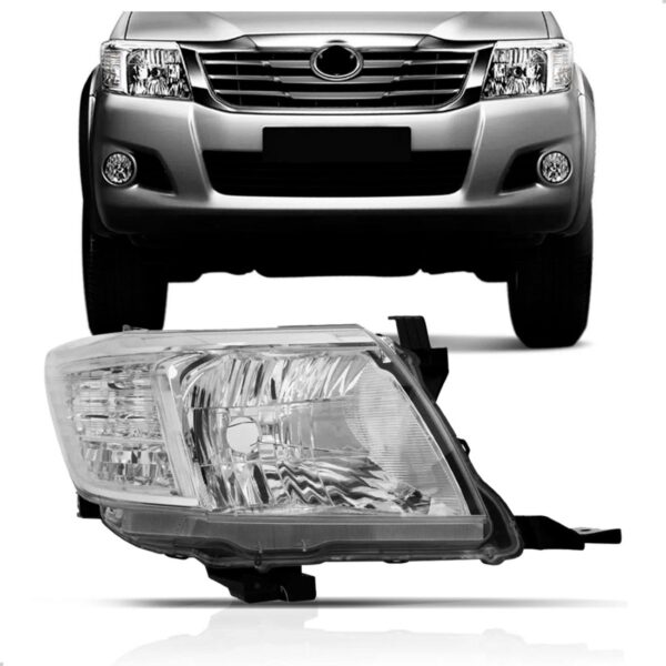 Farol Para Toyota Hilux 12 13 14 15 Pick-up Manual 1ª Linha Direito/passageiro