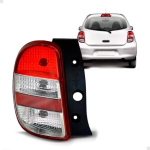 Lanterna Traseira March 2012 2011 2013 Bicolor Lado Esquerdo