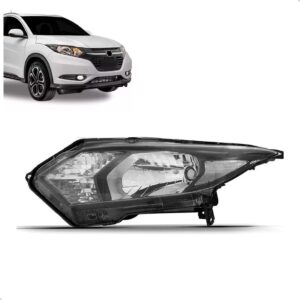 Farol Hrv 15 16 17 2018 Eletrico Com Motor Sem Led 1ª Linha Esquerdo/motorista