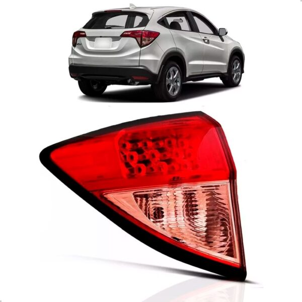 Lanterna Traseira Hrv 2015 2016 2017 Canto Com Led 1ª Linha Esquerdo