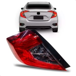 Lanterna Traseira Civic 2017 2018 2019 2020 2021 Com Led Lado Esquerdo