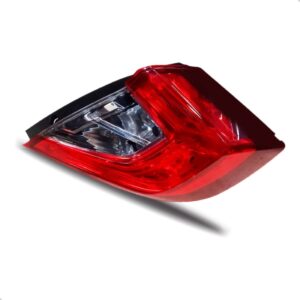 Lanterna Traseira Civic 17 18 19 2020 2021 Com Led 1ª Linha Direito Vermelho