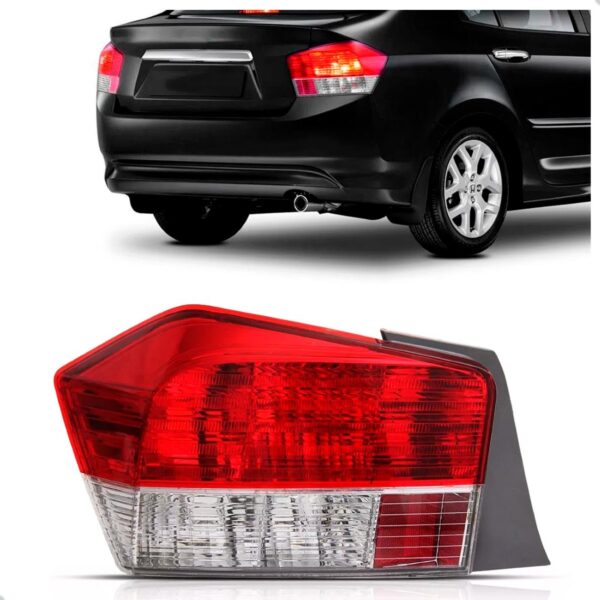 Lanterna Traseira Para Honda City 2009 Até 2011 Lado Esquerdo