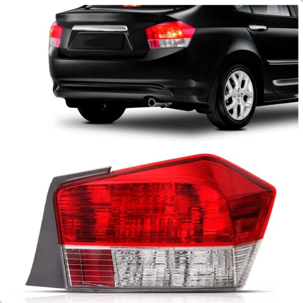 Lanterna Traseira Para Honda City 2009 Até 2011 Lado Direito