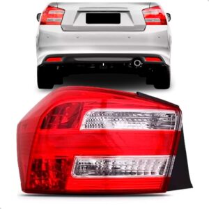 Lanterna Traseira City 2012 2013 2014 Com Soquete Lado Esquerdo