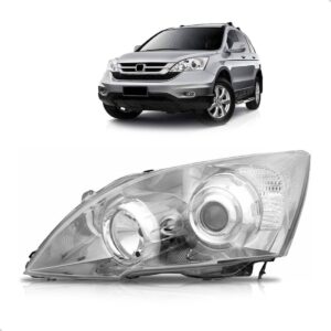 Farol Crv 2007 08 09 10 2011 Elétrico Com Motor Com Projetor Lado Esquerdo